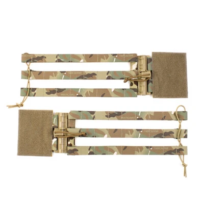 PEW Tactical MOLLE Tubes Cummerbund 2PCS Plate Carrier Quick Release for LV119 - Image 1 of 4