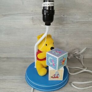 Vintage Winnie The Pooh Table Lamp Night Light The Dolly Toy Co Working No Shade