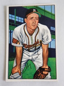 1952 BOWMAN SIBBY SISTI CARD #100 BOSTON BRAVES BASEBALL CARD