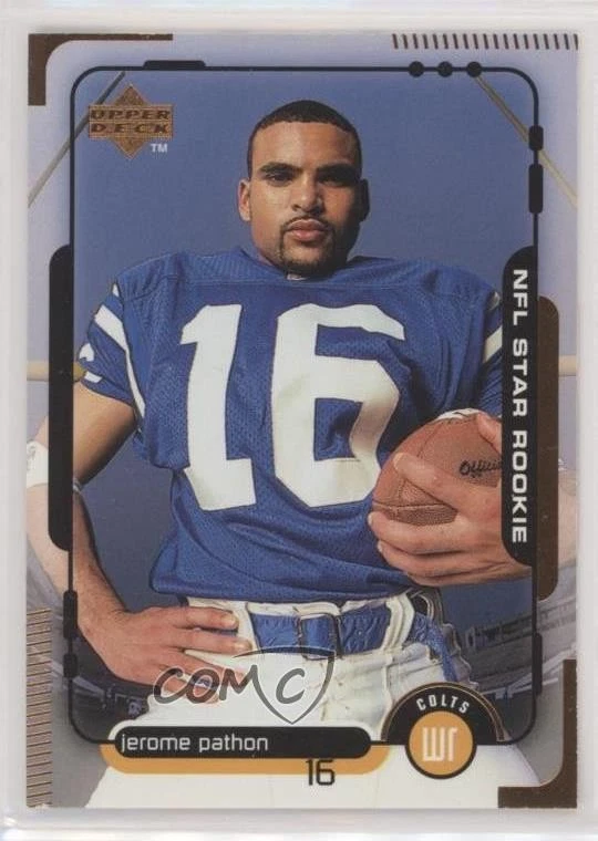 1998 Upper Deck NFL Star Rookie Bronze /100 Jerome Pathon #20 Rookie RC - Image 1 of 2