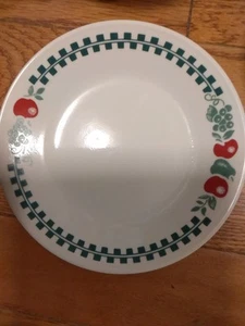 Corelle Bread Plate REPLACEMENT  6.75" Beige FARM FRESH set OF 4 EUC - Picture 1 of 3