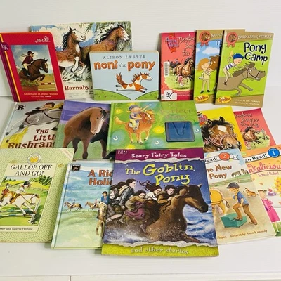 Childrens Horse & Pony Themed Mixed Storybook Bulk Book Bundle x16 Free Post - Image 1 of 4