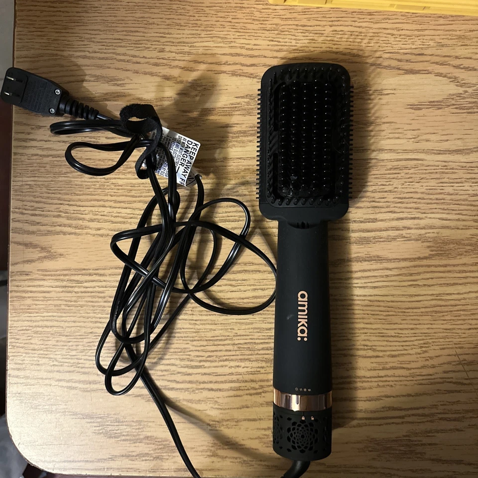 Secador de soplado 2 en 1 Amika Double Agent + cepillo alisador Foto 1 de 1