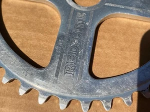 Redline bubble font 41T old nice chainring vintage bmx GT04373 - Picture 1 of 5
