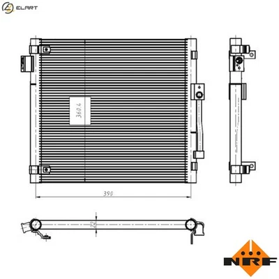 CONDENSER AIR CONDITIONING 350447 FOR TESLA - Image 1 of 4