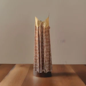 Vtg Vanity Fair Animal Print Satin Nightgown Sz XL BX1 - Picture 1 of 8