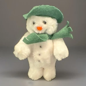 "Mini peluche de colección Eden The Snowman Raymond Briggs Posable 5"" 1987" - Imagen 1 de 11