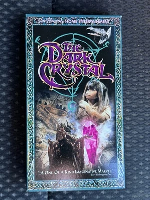 VTG The Dark Crystal VHS Jim Hensons Action Fantasy Muppets Columbia 75th 1999 Foto 1 de 4