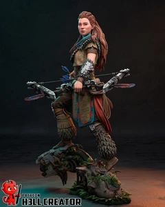 Aloy, 1/9, 22cm, 12k Resin 3D Print Figur Modellbausatz - Bild 1 von 17