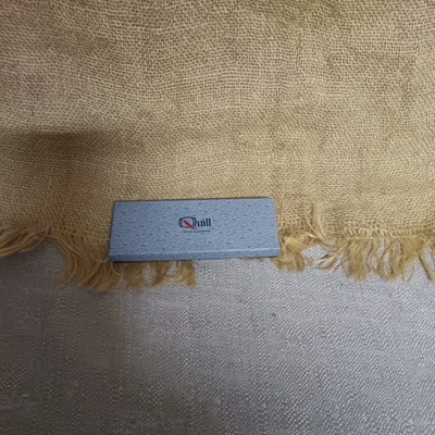 UAU!! Caneta esferográfica Quill~Feita nos EUA dourada com caixa ~ Escreve azul!! - Imagem 1 de 2