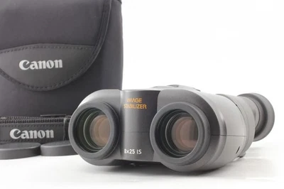 【TOP MINT w/ Case】 Canon 8x25 IS Image Stabilization Binoculars from JAPAN - Image 1 of 4