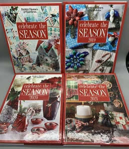 Better Homes and Garden Celebrate the Season set 2018 2019 2020 2021 Hardcover. - Imagen 1 de 5