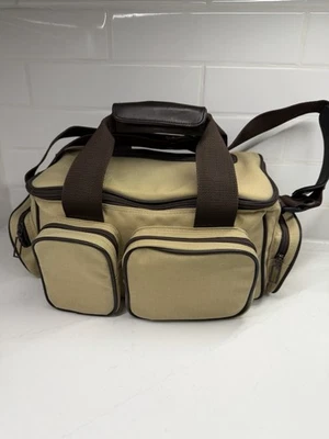 Bolsa para cámara DSLR vintage multi bolsillo con insertos y kit de limpieza Canon Foto 1 de 4