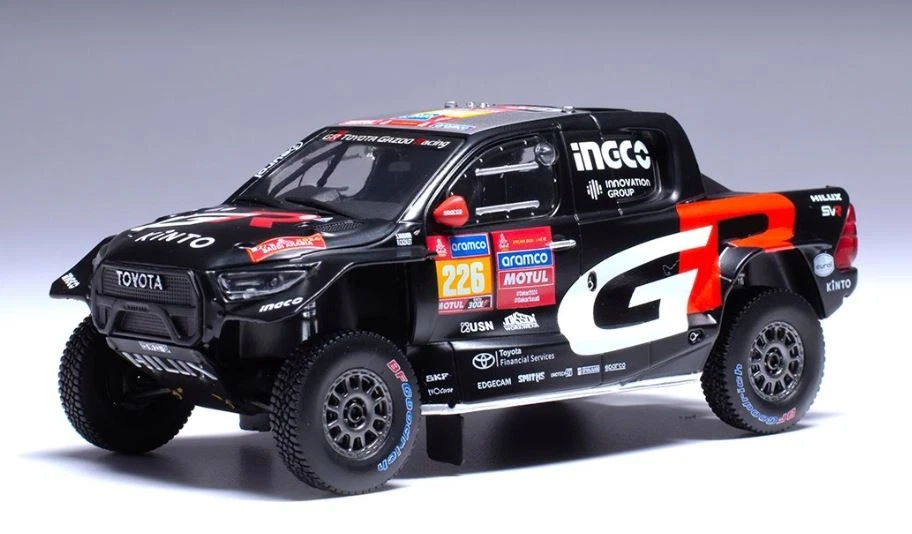 IXOMODELS, TOYOTA Hilux GR DKR #226 Rally Dakar 2024 S.VARIAWA / F.CAZALET, 1... - Immagine 1 di 1