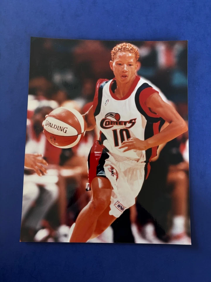 Kim Perrot 8x10 color photo 3x champion 1997 1st WNBA season - Image 1 of 2