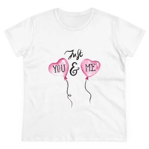 Just You And Me (Balloons) - Women's Midweight Cotton Tee - Picture 1 of 16