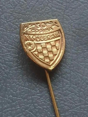 🔴FOOTBALL  Soccer Club  NK DUBRAVA  Zagreb Croatia  30 Aniversary Commemorative - Image 1 of 4