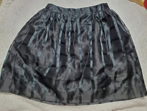 🛍 Kate Spade New York schwarz karierter transparenter Minirock mit Taschen ~ 4 M3020 - Bild 1 von 17