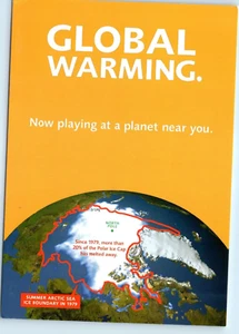 Vintage Postcard Global Warming Now Playing at a planet Near you North Pole  - Picture 1 of 2