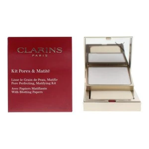 Clarins Kit Pores & Matite Pore Perfecting Matifying Kit With Blotting Papers - Picture 1 of 3