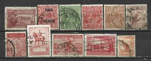 AUSTRALIA 11 VARIOUS, USED - Bild 1 von 1