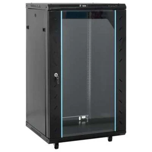 Szafka sieciowa z rolkami Szafka serwerowa Szafka na dane Szafka 19" IP20 vidaXL - Zdjęcie 1 z 7
