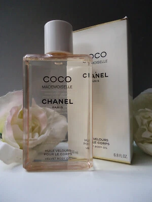 Бархатное масло для тела CHANEL COCO MADEMOISELLE 200 мл первая мощная формула V запечатанная коробка - Изображение 1 из 4
