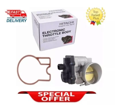 Fuel Injection Throttle Body HITACHI GMC OEM 12570800 W. Gasket + Actuator V8 . - Image 1 of 4