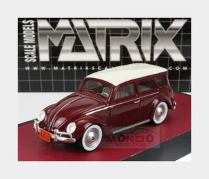 1:43 MATRIX Volkswagen Fusca Sw Station Wagon Prototype 1962 MX42105-051 Model - Picture 1 of 2