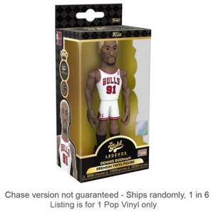 NBA Legends: Dennis Rodman 5" Highly Collectible Vinyl Gold Chase Ships 1 in 6 - Picture 1 of 2