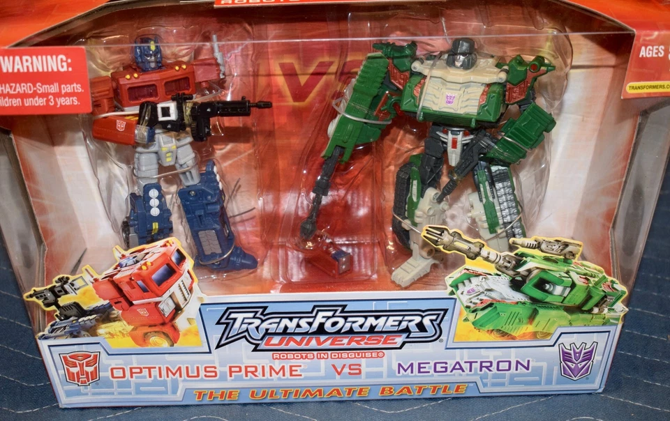 Transformers Universe Optimus Prime Megatron Battle Begins Robots Disguise CCA2 - Image 1 of 4
