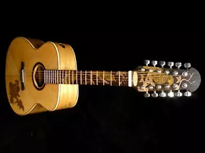 Blueberry Handmade Twelve-String Jumbo Acoustic Guitar Eagle Pre-Order 90 Days - Picture 1 of 11