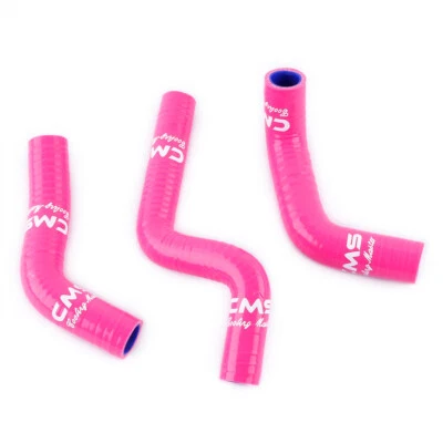 For 2014-2023 Kawasaki KX85 KX100 Silicone Coolant Radiator Hose Kit Pink Tube Foto 1 de 4