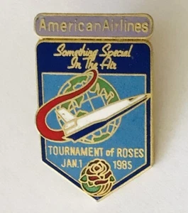 American Airlines 1985 Tournament Of Roses Pin Badge Rare Vintage (F11) - Imagen 1 de 2