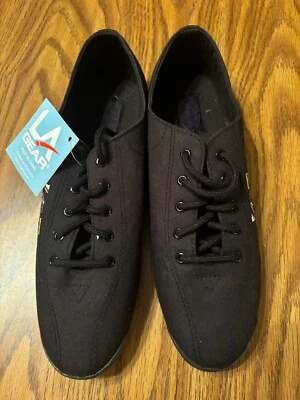 Zapatos Tenis L.A. Gear Walker Confort de Lona Negros De Colección NUEVOS Talla 10 Foto 1 de 4