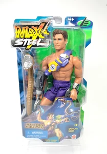 NUEVA FIGURA DE ACCIÓN RARA MAX STEEL PYTHON FIGHTER 12 PULGADAS NUEVA EN CAJA - Imagen 1 de 5