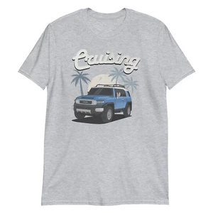 Cruisin' in Style: FJ Cruiser inspiriertes kurzärmeliges Unisex-T-Shirt - Bild 1 von 6
