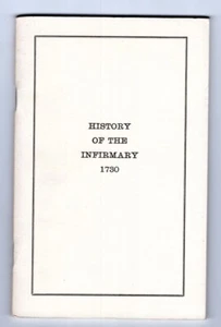 HISTORY OF THE INFIRMARY 1730 Edinburgh Facsimile reprint vgc - Picture 1 of 3
