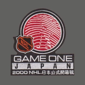 NHL Pittsburgh Penguins Game One Patch In Japan 2000-01 - Picture 1 of 2