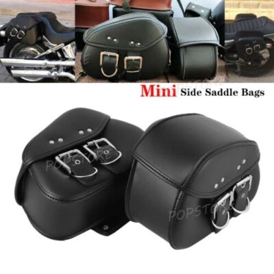 Motorcycle Saddle Bags Saddlebag Luggage Bag Fits Honda Shadow VT750 VT1100 - Image 1 of 4