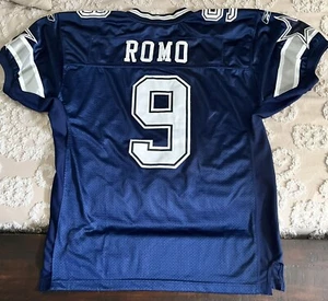Dallas Cowboys Tony Romo #9 Nike Reebok Jersey Preowned Blue 50 (XL) - Picture 1 of 3