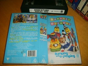 BANANAS IN PYJAMAS - JUMPING AND A-BUMPING - ABC For Kids - Original VHS Issue! - Picture 1 of 1