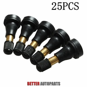 25 LOT TR-600 HP TR600HP HIGH PRESSURE SNAP-IN TIRE WHEEL VALVE STEMS - Photo 1 sur 5