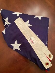 Vintage Best Valley Forge Flag Company American US Flag Stitched USA 9'x5' 19475