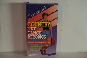 Diane Horner, Country Line Dance Aerobics, Dancing video, VHS format - Imagen 1 de 3