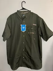 COLUMBIA MENS PHG SHARPTAIL MENS REALTREE BUTTON UP HUNTING SHIRT SIZE LARGE NWT - Picture 1 of 6