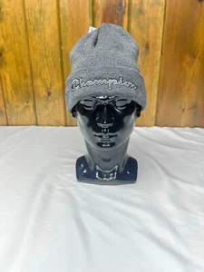 Champion OSFA Beanie Grey/Black - Picture 1 of 2
