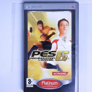 Pro Evolution Soccer 6 (PSP Game Platinum UMD CD, 2007) Soccer Simulation Game - Picture 1 of 7