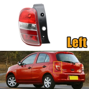 For Nissan March 2010-2017 Tail Light Brake Lamp Housing Without Bulb Left - Picture 1 of 12