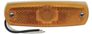 45713 - CLR/MKR LAMP YELLOW LOW-PROFILE W/O BEZEL - (1 EA) A3 - Picture 1 of 2